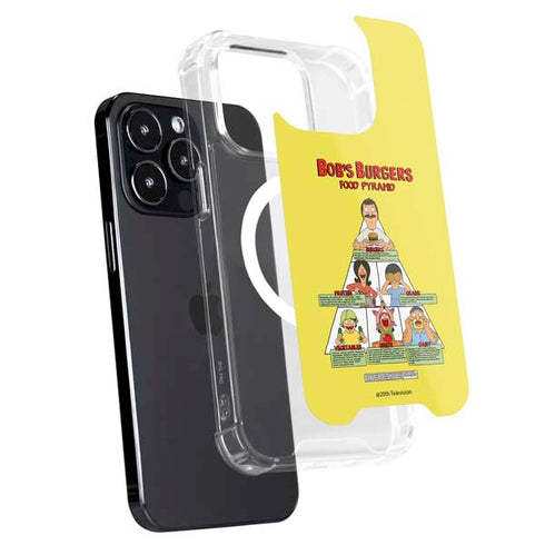 Bobs Burgers Food Pyramid iPhone 16 Pro Max MagSafe Case