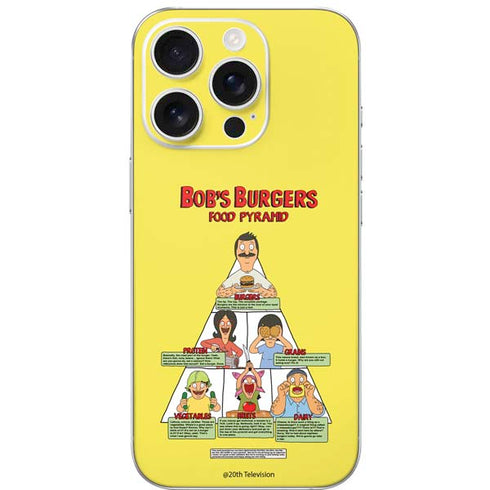 Bobs Burgers Food Pyramid iPhone 16 Pro Skin