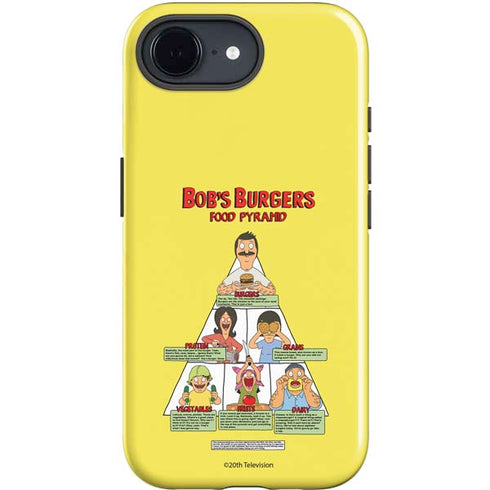 Bobs Burgers Food Pyramid iPhone 16e Impact Case