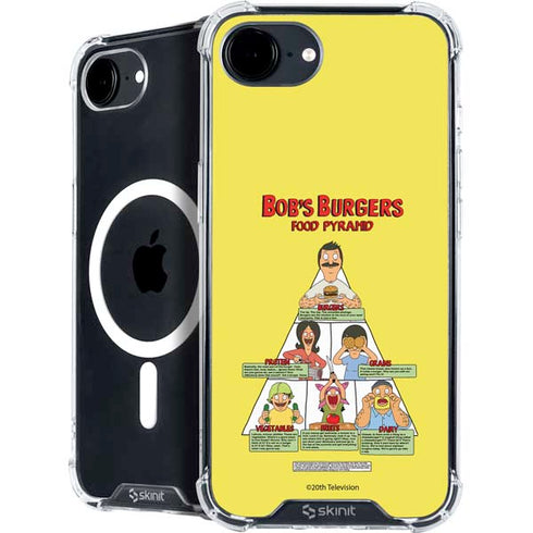 Bobs Burgers Food Pyramid iPhone 16e MagSafe Case