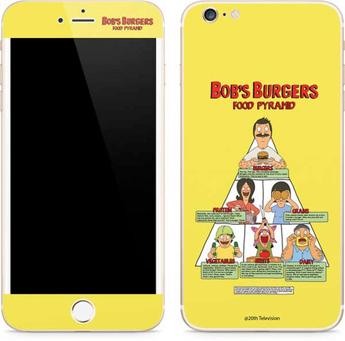 Bobs Burgers Food Pyramid iPhone 6/6s Plus Skin