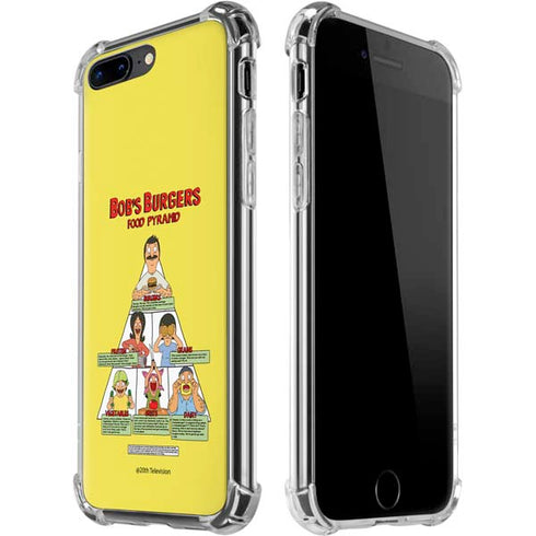 Bobs Burgers Food Pyramid iPhone Cases