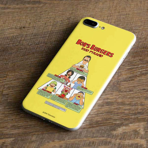 Bobs Burgers Food Pyramid iPhone 7 Plus Skin
