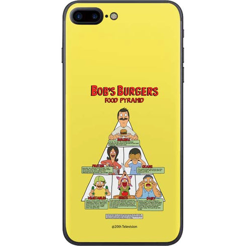 Bobs Burgers Food Pyramid iPhone 8 Plus Skin