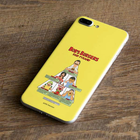 Bobs Burgers Food Pyramid iPhone 8 Plus Skin