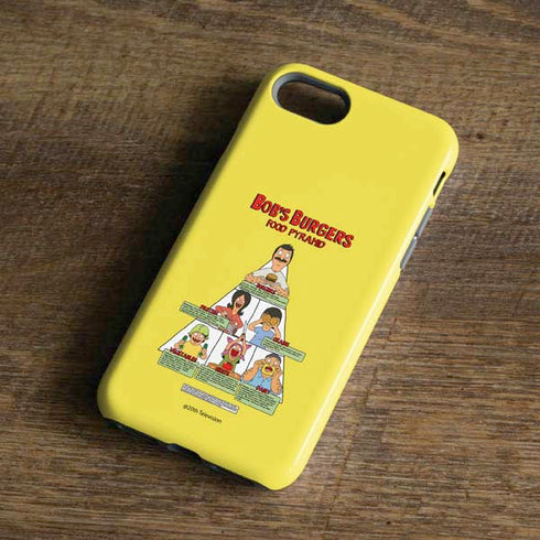 Bobs Burgers Food Pyramid iPhone 8 Pro Case