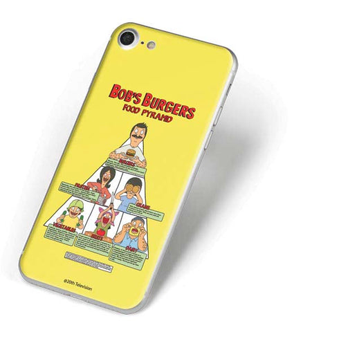 Bobs Burgers Food Pyramid iPhone 8 Skin