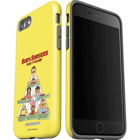 Bobs Burgers Food Pyramid iPhone SE (2nd & 3rd Gen) Pro Case