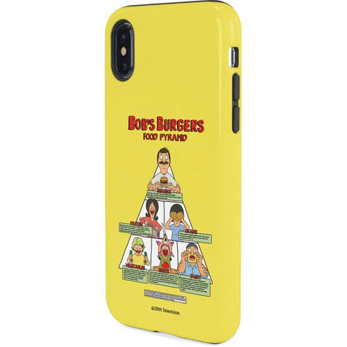 Bobs Burgers Food Pyramid iPhone X Pro Case