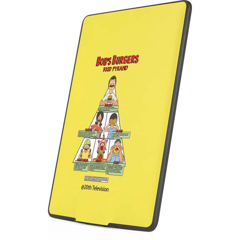 Bobs Burgers Food Pyramid Amazon Kindle Skin