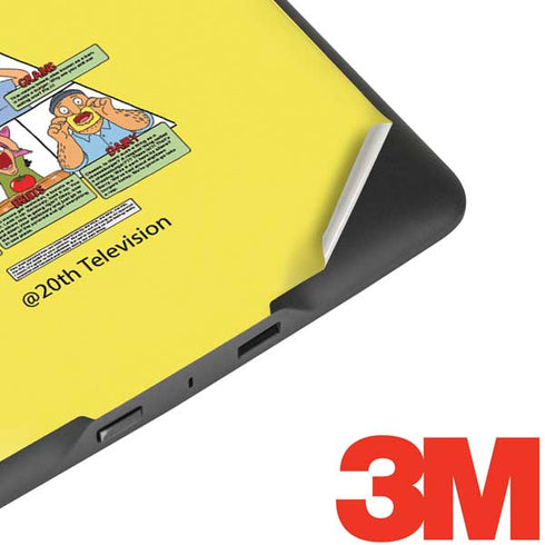 Bobs Burgers Food Pyramid Amazon Kindle Skin