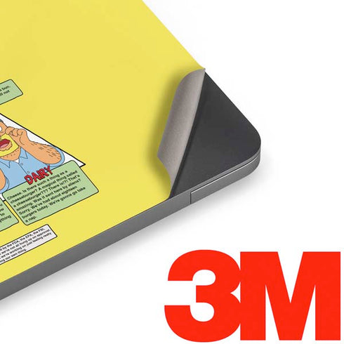 Bobs Burgers Food Pyramid Apple MacBook Air Skin