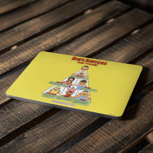 Bobs Burgers Food Pyramid Apple MacBook Air Skin