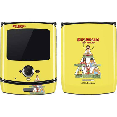 Bobs Burgers Food Pyramid Motorola RAZR Skin
