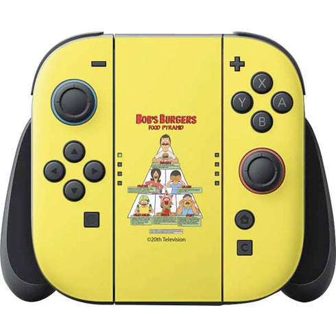 Bobs Burgers Food Pyramid Nintendo Skins