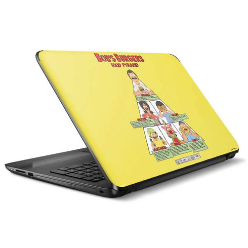Bobs Burgers Food Pyramid HP Notebook Skin