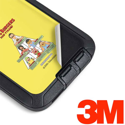 Bobs Burgers Food Pyramid Otterbox Defender Galaxy Skin