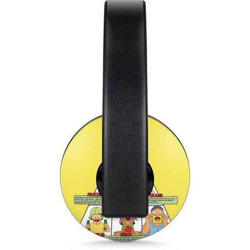 Bobs Burgers Food Pyramid PlayStation 4 Gold Wireless Headset Skin