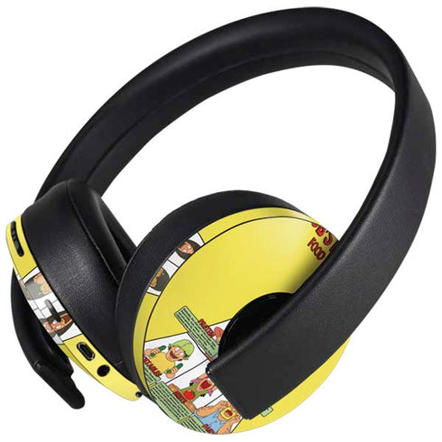 Bobs Burgers Food Pyramid PlayStation 4 Gold Wireless Headset Skin