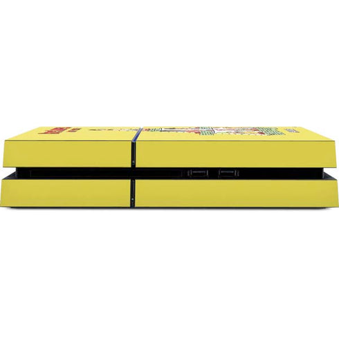 Bobs Burgers Food Pyramid PS4 Console Skin