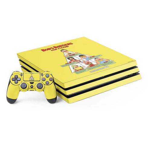 Bobs Burgers Food Pyramid PlayStation PS4 Skins