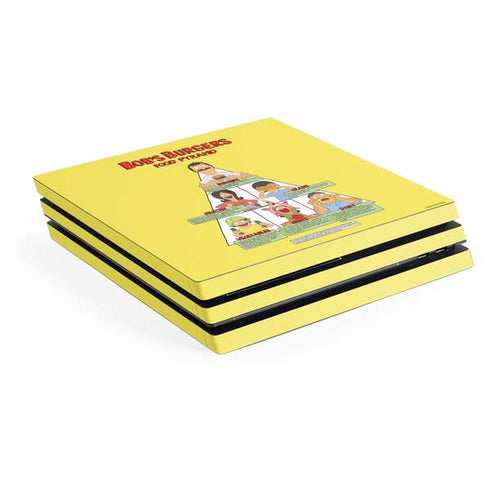Bobs Burgers Food Pyramid PlayStation PS4 Skins