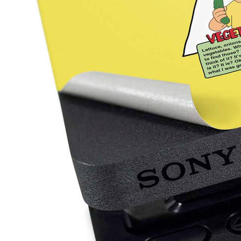 Bobs Burgers Food Pyramid PS4 Slim Skin