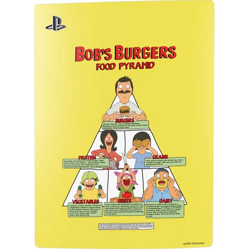 Bobs Burgers Food Pyramid PS5 Digital Edition Bundle Skin