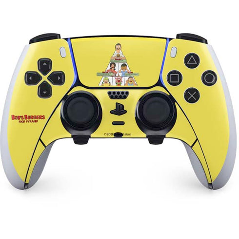 Bobs Burgers Food Pyramid PS5 DualSense Edge Pro Controller Skin