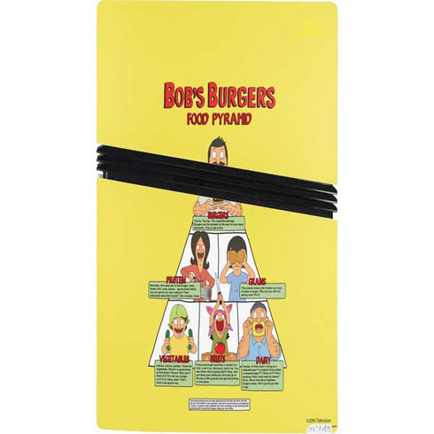 Bobs Burgers Food Pyramid PS5 Pro Bundle Skin