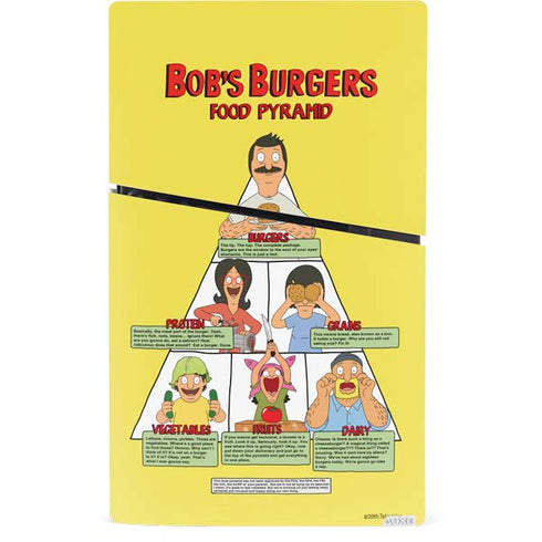 Bobs Burgers Food Pyramid PS5 Slim Digital Edition Console Skin