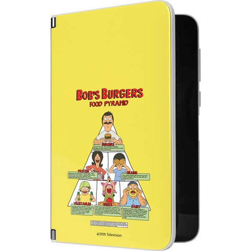 Bobs Burgers Food Pyramid Surface Duo Skin