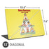 Bobs Burgers Food Pyramid Universal Laptop 13in (10.6 x 7.6in) Skin