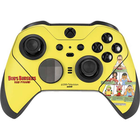 Bobs Burgers Food Pyramid Xbox Elite Wireless Controller Series 2 Skin