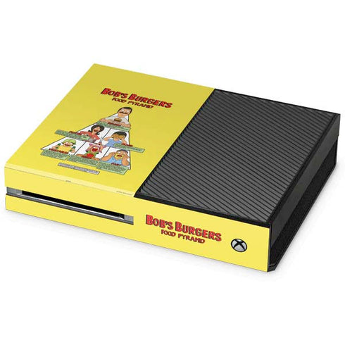 Bobs Burgers Food Pyramid Xbox One Console Skin