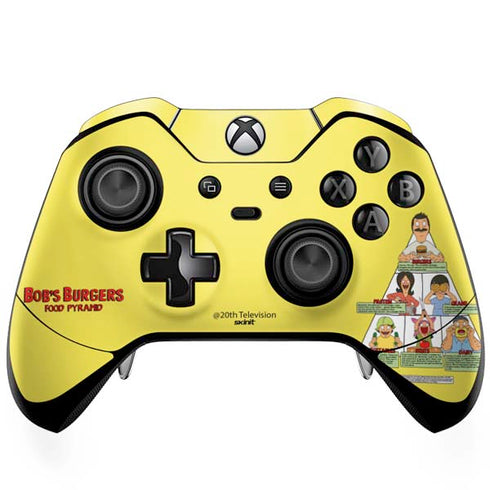 Bobs Burgers Food Pyramid Xbox One Elite Controller Skin