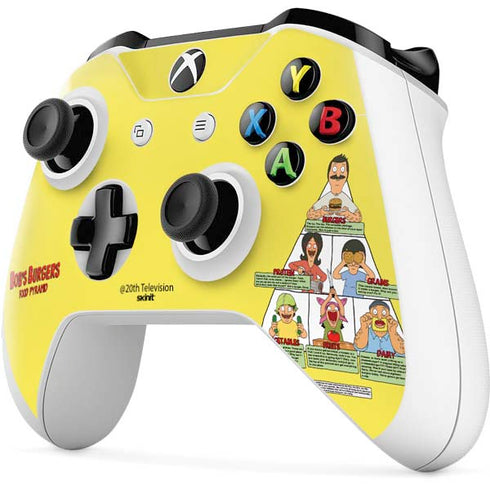 Bobs Burgers Food Pyramid Xbox One S All-Digital Edition Bundle Skin
