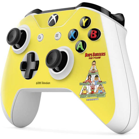 Bobs Burgers Food Pyramid Xbox One X Controller Skin