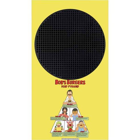 Bobs Burgers Food Pyramid Xbox Series S Bundle Skin