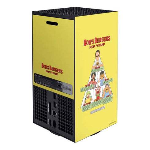 Bobs Burgers Food Pyramid Xbox Series X Bundle Skin