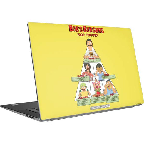 Bobs Burgers Food Pyramid Dell XPS Skin