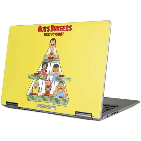 Bobs Burgers Food Pyramid Yoga 710 14in Skin
