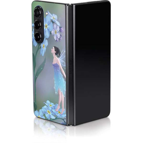 Forget Me Not by Rachel Anderson Galaxy Z Fold5 5G Skin