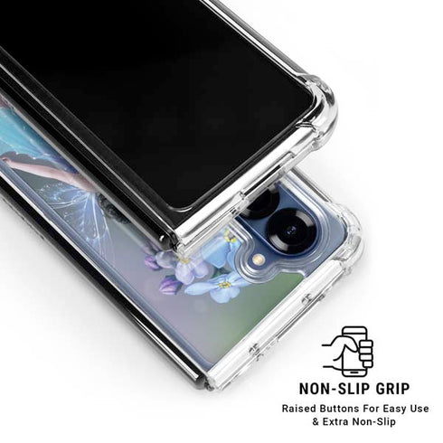 Forget Me Not by Rachel Anderson Galaxy Z Fold6 Clear Case