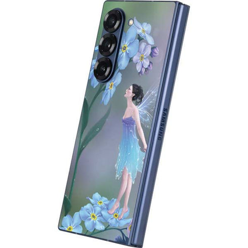 Forget Me Not by Rachel Anderson Galaxy Z Fold6 Skin