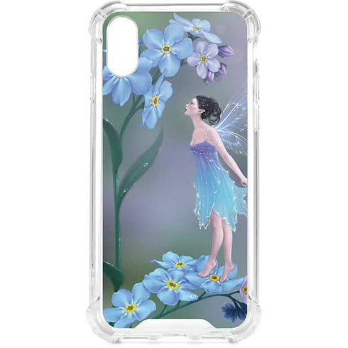 Forget Me Not by Rachel Anderson iPhone XS Clear Case
