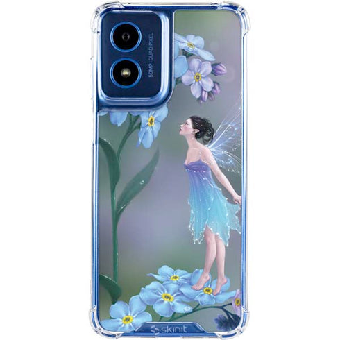 Forget Me Not by Rachel Anderson Moto G Play 4G (2024) Clear Case