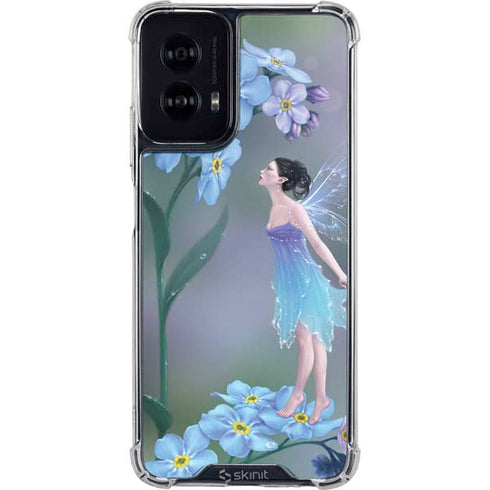 Forget Me Not by Rachel Anderson Moto G Power 5G (2024) Clear Case