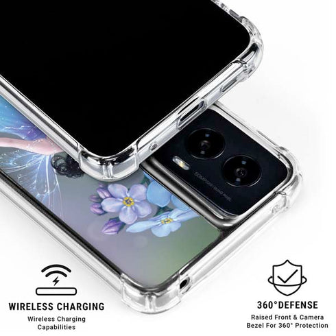 Forget Me Not by Rachel Anderson Moto G Power 5G (2024) Clear Case