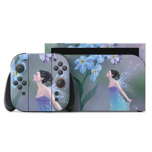 Forget Me Not by Rachel Anderson Nintendo Switch 2 (2025) with Joy-Con Skin